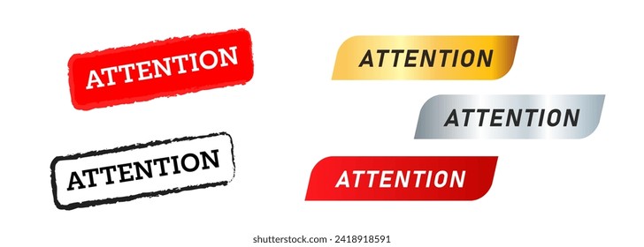 attention text stamp label sticker symbol announcement information square sign