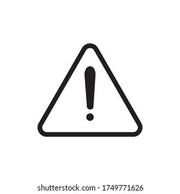 Attention Warning Alert Sign Exclamation Mark Stock Vector (Royalty ...