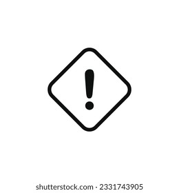 Attention warning exclamation symbol design vector