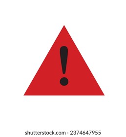 attention warning sign, red stop sign, traffic sign