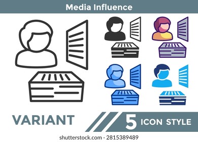 Attention at Work icon for representing workplace attention systems, task engagement processes, and professional focus concepts. Line, Filled, Color, Dualtone style.