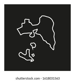 attica region map in greece country