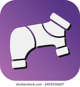Attire Vector Glyph Gradient Background Icon For Personal And Commercial Use.
