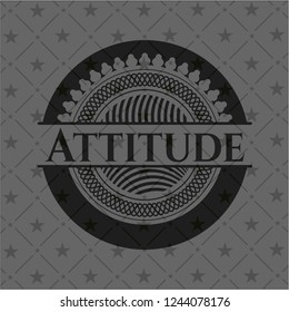 Attitude black emblem