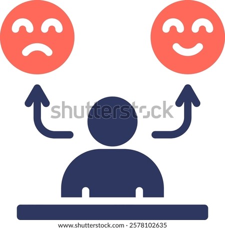 Attitude Icon Element For Design