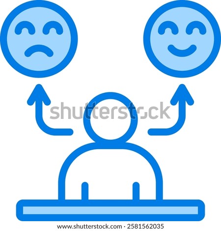 Attitude Icon Element For Design