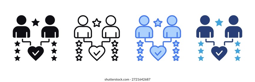 Attitude icon sheet multiple style collection