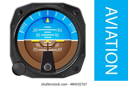 Attitude indicator is an instrument used in an aircraft to inform the pilot of the orientation of the aircraft