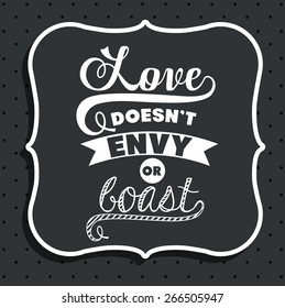 Attitude phrase design over black background, vector illustration