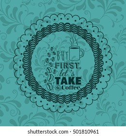 Attitude phrase inside frame design