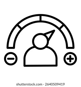 Attitude Simple Vector Icon Collection