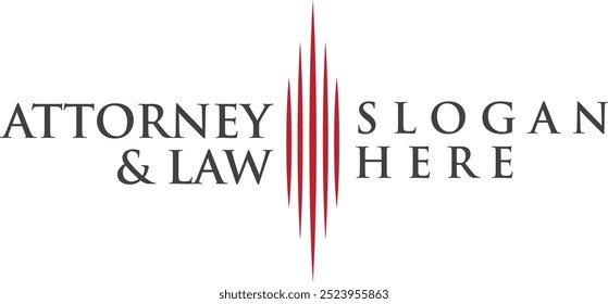 Attorney and law logo design editable vetor file (Arquivo de vetor editável)