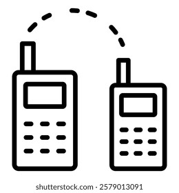 Attorney Law Outline Icon Element simple For Design