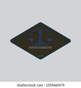attorney and law professional logo, lawyers, law firm, law service, modern logo, template