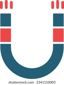 Attract Glyph Two Color Icon For Personal And Commercial Use.
