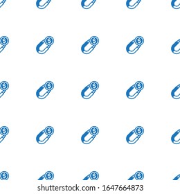 Attract icon pattern seamless isolated on white background. Editable filled Attract icon. Attract icon pattern for web and mobile.