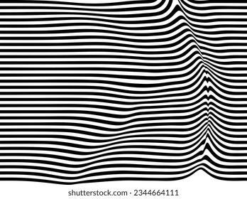 attract and repel background design vector art