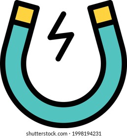attract vector colour line icon
