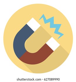 attracting customers flat icon