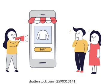 Attracting customers and marketing on EC sites