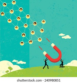 Attracting Social Networks