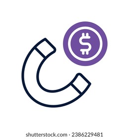 attraction dual tone icon. vector icon for your website, mobile, presentation, and logo design.