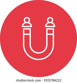 Attraction, engagement, managing, traffic icon vector image. Can also be used for Web Marketing. Suitable for use on web apps, mobile apps and print media.