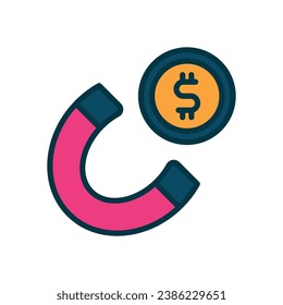 attraction filled color icon. vector icon for your website, mobile, presentation, and logo design.
