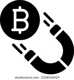 attraction glyph icon illustration vector