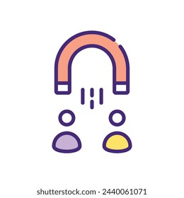 Attraction icon design vector illustration