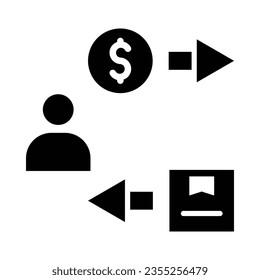 Attraction Vector Glyph Icon For Personal And Commercial Use.
