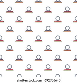 Attraction wheel pattern in cartoon style. Seamless pattern vector illustration