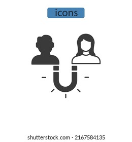 attractions icons  symbol vector elements for infographic web
