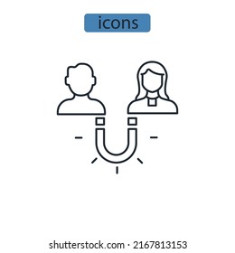attractions icons  symbol vector elements for infographic web
