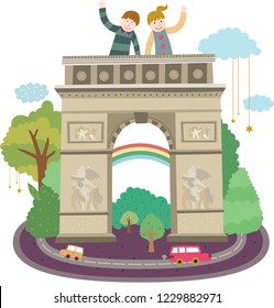 Attractions of triumphal arch