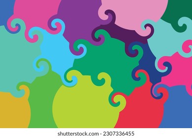 attractive abstract colorful background vector
