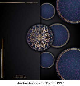Attractive arabesque pattern and ornamental Mandala background design