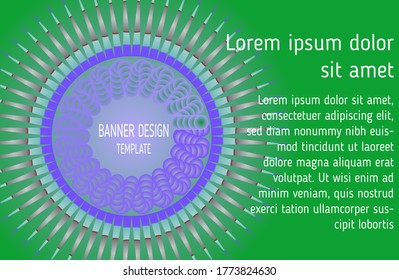 Attractive background design for product pages, presentations and banner design template