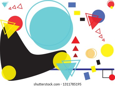 Attractive background filled with several elements and colors