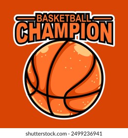 attractive basketball design when used in various media