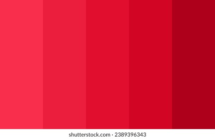 Attractive and Beautiful Strawberry Daiquiri Color Palette Vector Illustration