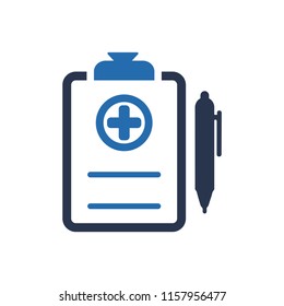 Attractive and beautifully or Faithfully Designed Medical Report Icon