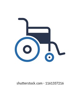 Attractive and beautifully or Faithfully Designed Wheelchair Icon