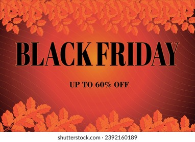 Attractive Black Friday SALE banner with "Black Friday SALE - UP TO 50% 55% 60% 65% 70% 80% 85% 90% OFF"