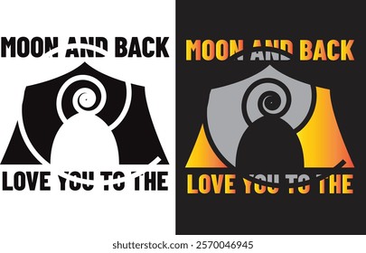 Attractive Black and White Valentine's T-shirt Design 