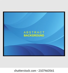 
Attractive blue base color abstract background - vector