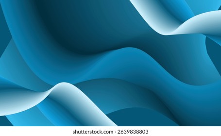 attractive blue gradient abstract background