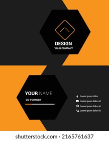 Attractive Business Card , vector, design