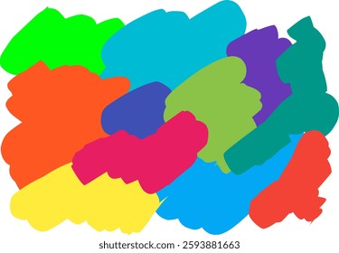 Attractive canvas gradient color illustration for abstract colorful background.