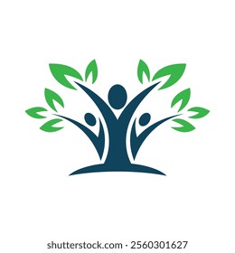 Attractive community logo design template